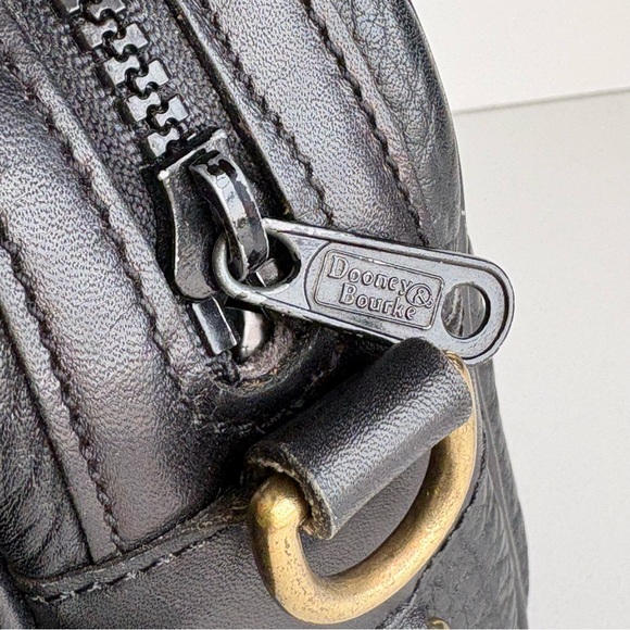 Dooney and Bourke awl Leather Zip Top Bag - Picture 11 of 15